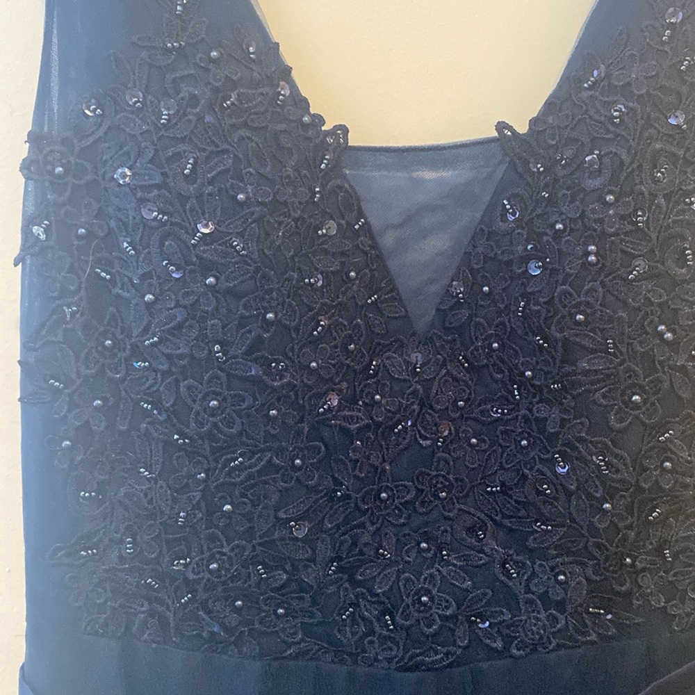 Blue long dress,was used once but in very good condition